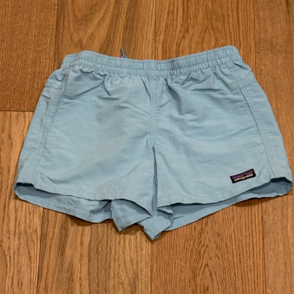Patagonia Women's Sky Blue Athletic Shorts
